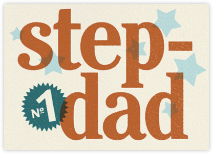 No 1 Like You (Stepdad) - Paperless Post - Father's Day Cards