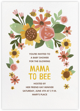 Busy Mama - Paperless Post - Baby Shower Invitations 