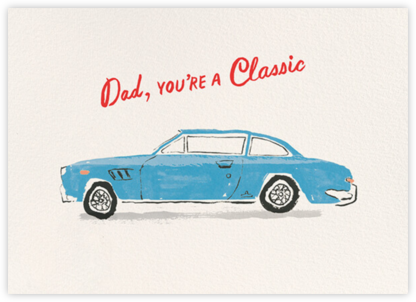 Classic Dad (Danielle Kroll) - Red Cap Cards - Father's Day Cards