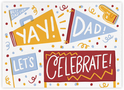 Celebrate Dad - Hello!Lucky - Father's Day Invitations
