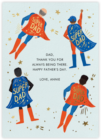 Super Dad - Rifle Paper Co. - Father's Day Cards