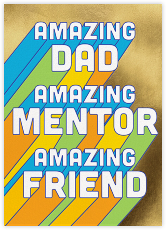 Triple Threat - Hello!Lucky - Father's Day Cards