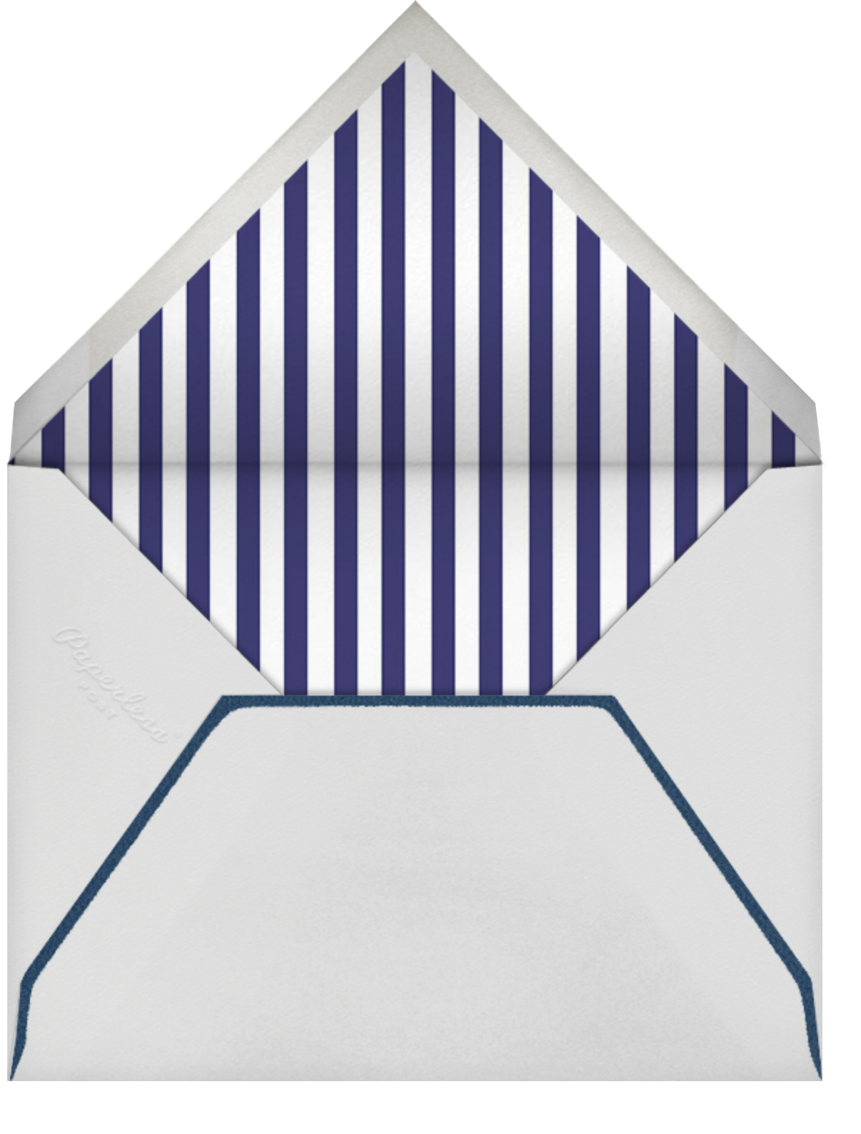 Mr. Porter's Ribbons - Navy - Mr. Boddington's Studio - Envelope