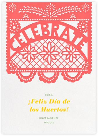Papel Picado Celebration - Paperless Post
