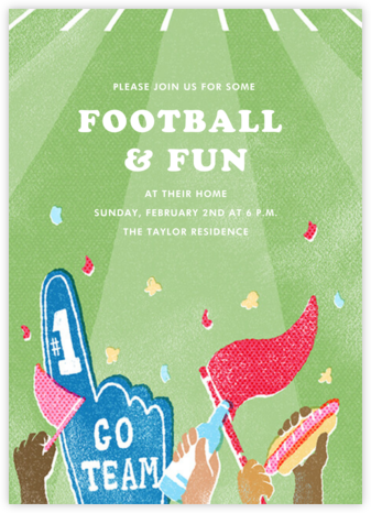 Fan Fare - Paperless Post - Fall Party Invitations