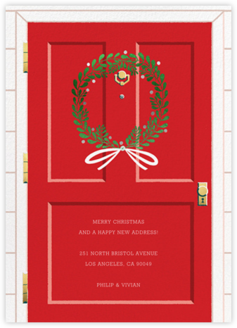 Home for the Holidays - Paperless Post - New Address Christmas cards