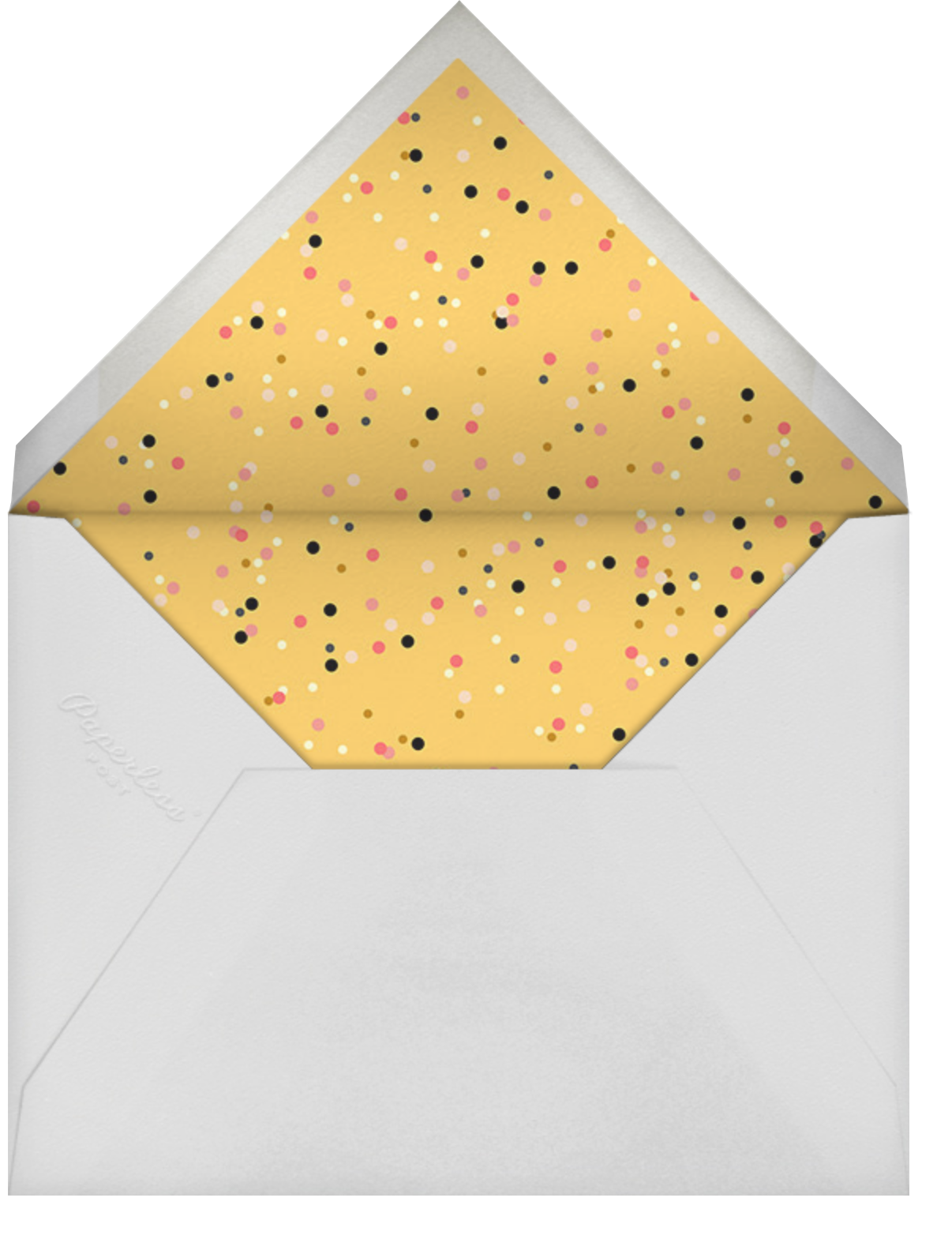 House of Sparks - Black - Paperless Post - Envelope