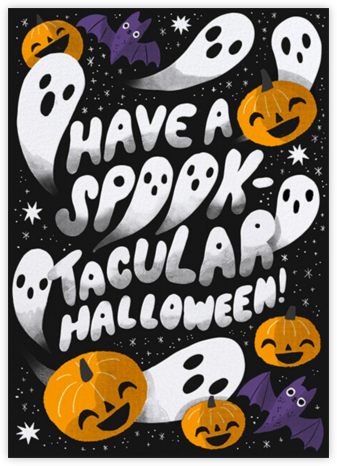 Ghost for It - Hello!Lucky - Halloween Cards 