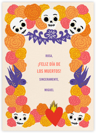 Palomas - Hello!Lucky - Día de los Muertos Cards