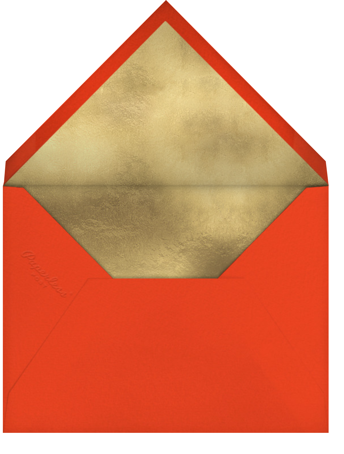 Letterpress Poinsettia - Rifle Paper Co. - Envelope