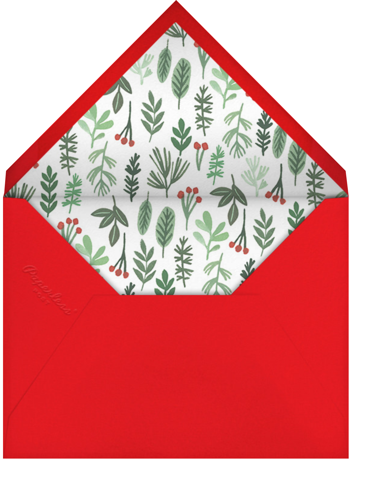 Holiday Hanging - Paperless Post - Envelope
