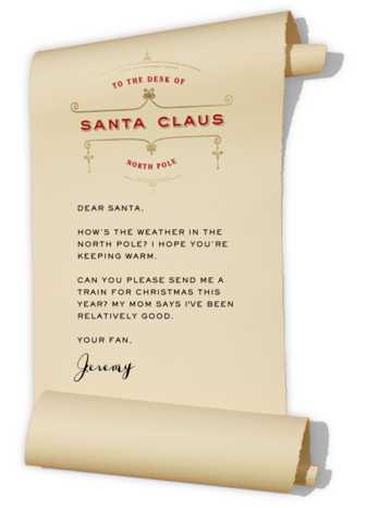 Santa's List - Paperless Post