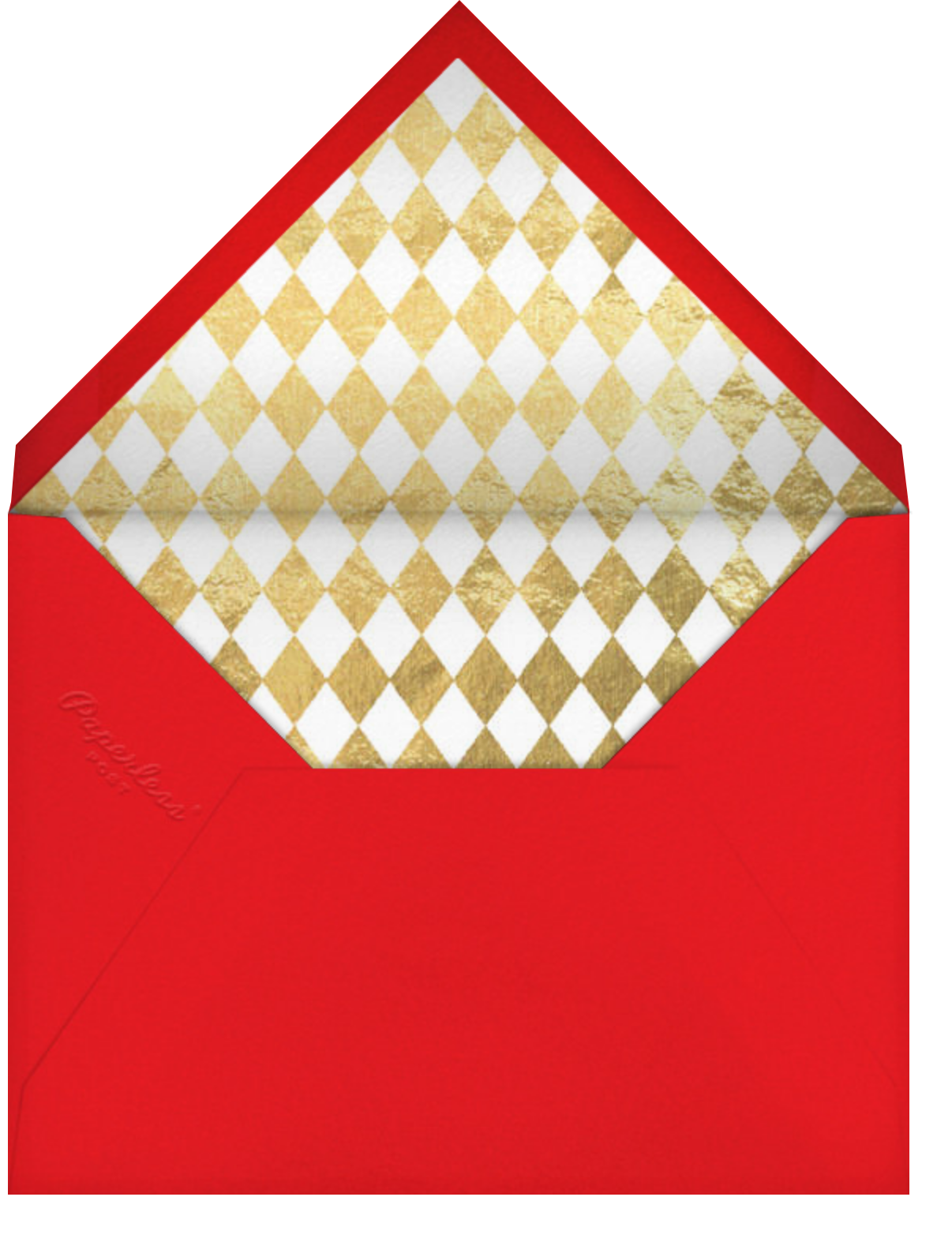 Santa's List - Paperless Post - Envelope