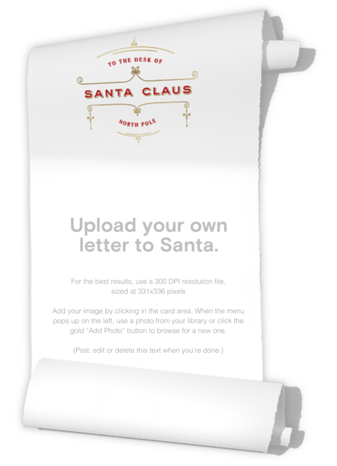 Santa’s List Photo - Paperless Post - Letters to Santa