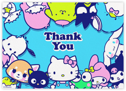 Hello Kitty Thank You - Hello Kitty and Friends