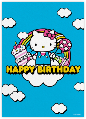 Hello Kitty Happy Birthday - Hello Kitty and Friends