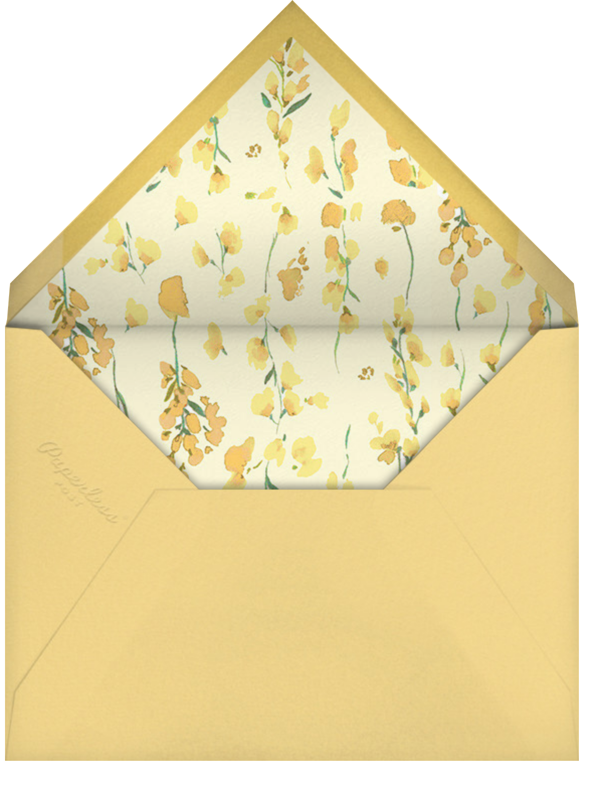 Splendid Floral - Lemon Drop - Carolina Herrera - Envelope