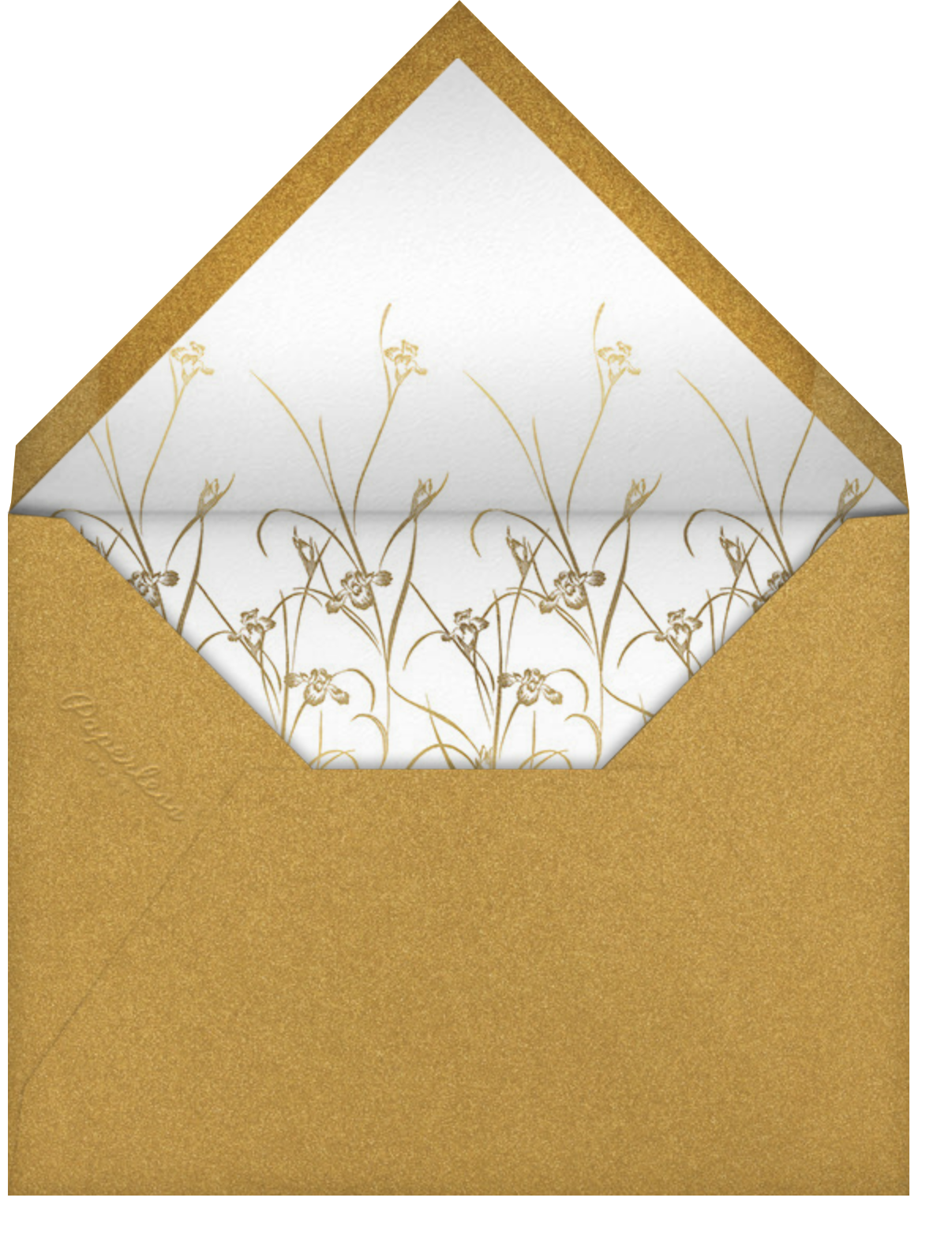 Golden Garden (Invitation) - Gold - Carolina Herrera - Envelope