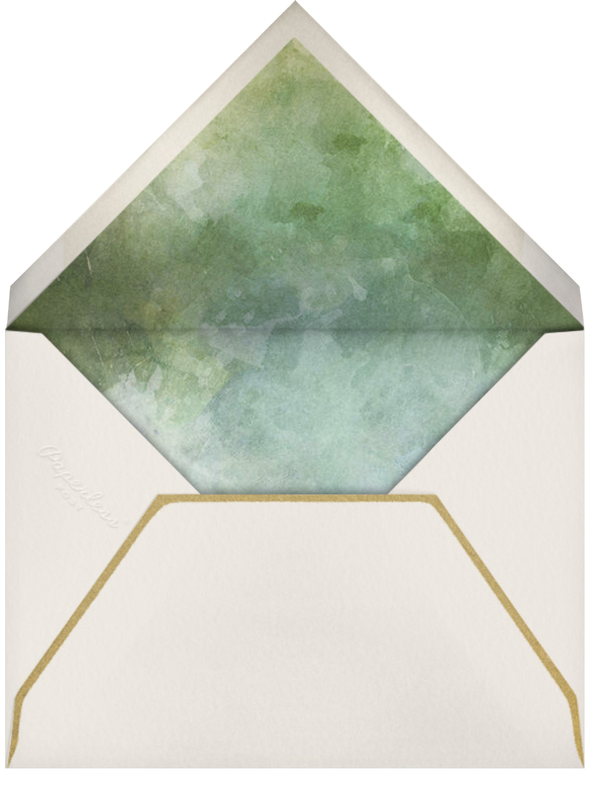 Verde (Invitation) - Paperless Post - Envelope