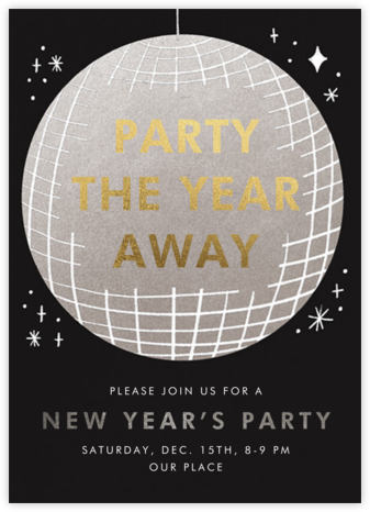Let's Disco - Hello!Lucky - New Year's Eve Invitations