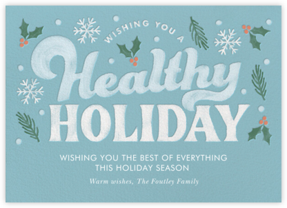 Health Yes - Paperless Post - Covid Christmas Cards
