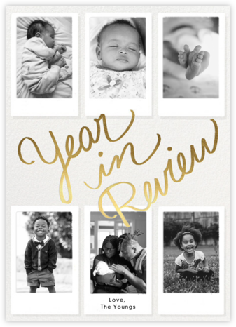 Instant Photos - Paperless Post - New Year Cards 