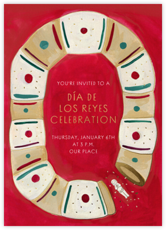 Rosca de Reyes - Paperless Post - Día de Reyes Invitations