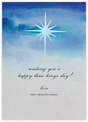 Star of Bethlehem - Happy Menocal - Día de Reyes Cards