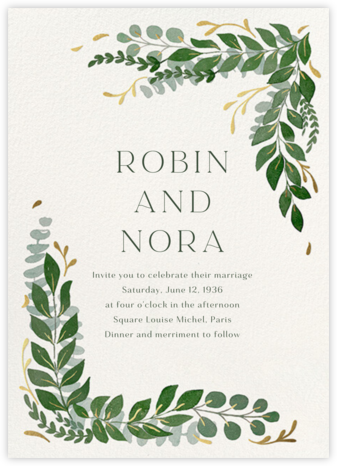 Grandissant - Paperless Post - Rustic wedding invitations 