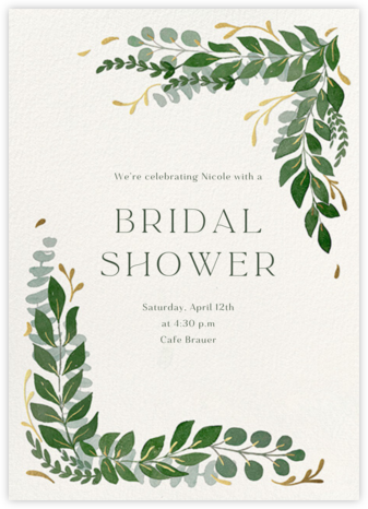 Grandissant - Paperless Post - Bridal Shower Invitations 