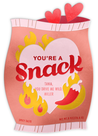 Tasty - Flame - Paperless Post - Valentine's Day Cards