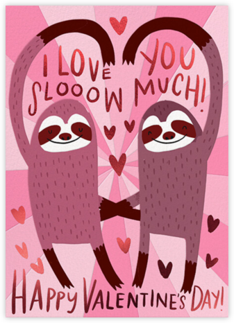 Slow in Love - Hello!Lucky - Valentine's Day Cards