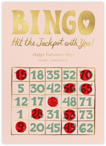 Bingo - Rifle Paper Co. - Valentine's Day Cards