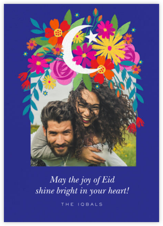 Moon Blooms Photo - Paperless Post - Ramadan and Eid Cards