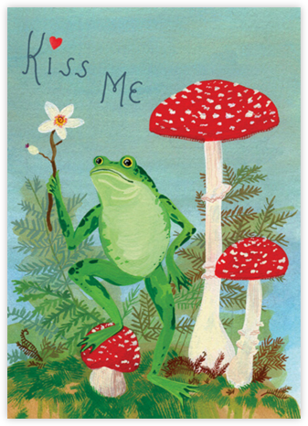 Frog Fella (Becca Stadtlander) - Red Cap Cards - Valentine's Day Cards