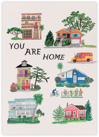 Happy Homes (Danielle Kroll) - Red Cap Cards - Valentine's Day Cards