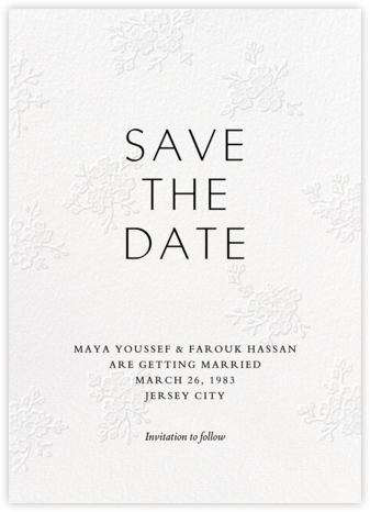 Fleurit (Save the Date) - Paperless Post - Wedding Save the Dates
