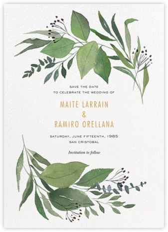 Miss Gigi (Photo Save the Date) - Metallic | Send online ...
