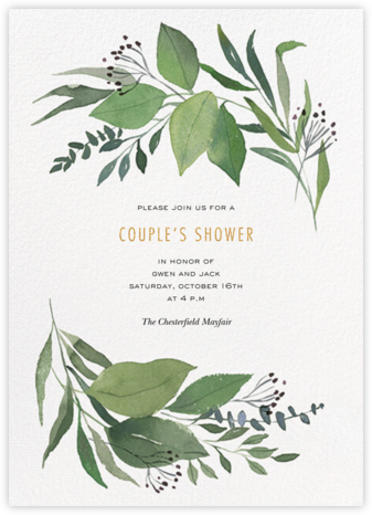 Laurel - Paperless Post - Bridal Shower Invitations 