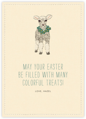 Lovely Lamb - Coral & Tusk - Easter Cards