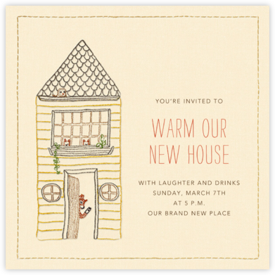 Come On In - Coral & Tusk - Housewarming Party Invitations 