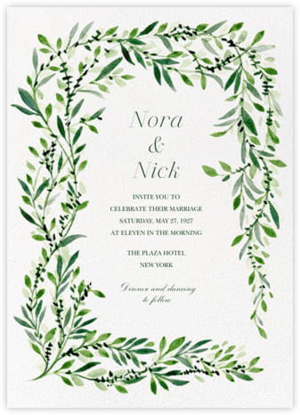 Grow Together (Invitation) - Paperless Post - Online Wedding Invitations
