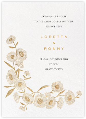 Chloris - Paperless Post - Engagement party invitations 