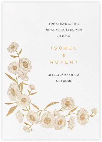 Chloris - Paperless Post - Wedding brunch invitations 