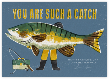 Huge Catch - Paperless Post - Father's Day Cards