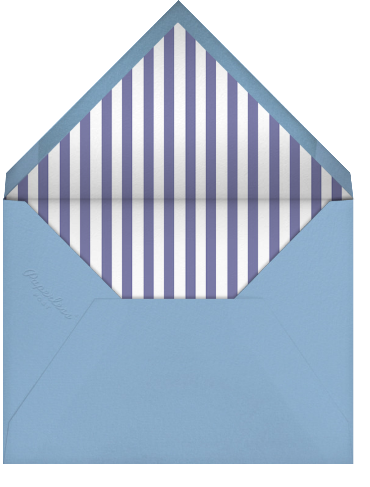 Carnaby - Light Blue - Paperless Post - Envelope