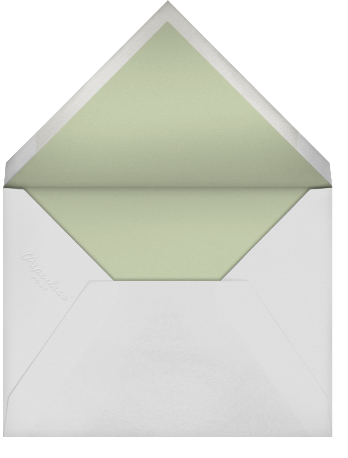 Francesca II - Sage - Paperless Post - Envelope