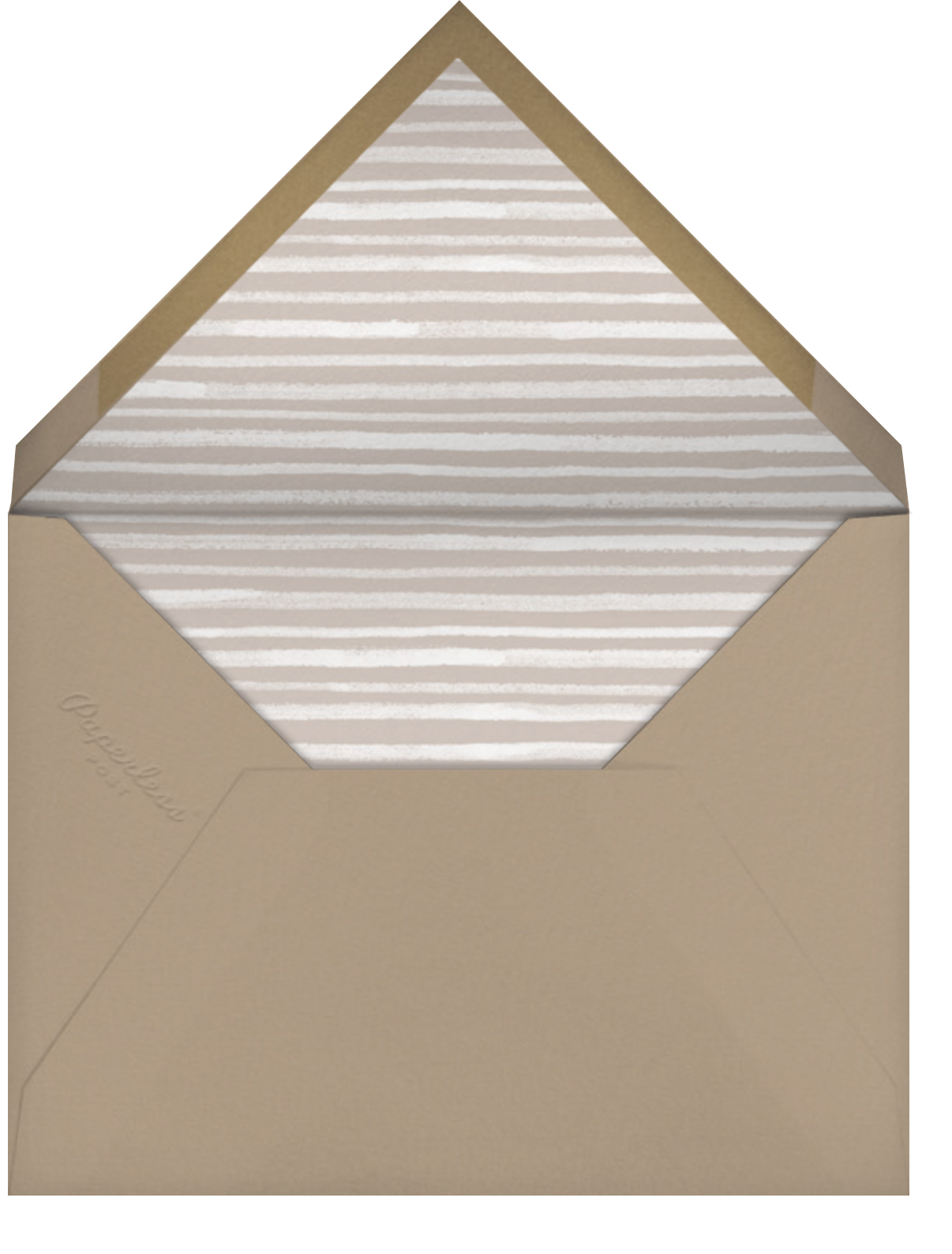 Wedding Knot (Dune) - Paperless Post - Envelope