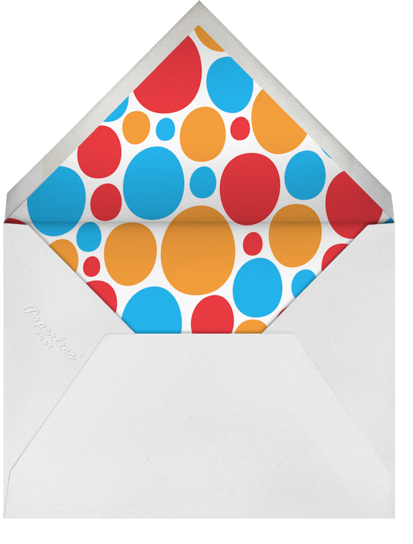 Birthday Bubble Letters - Paperless Post - Envelope