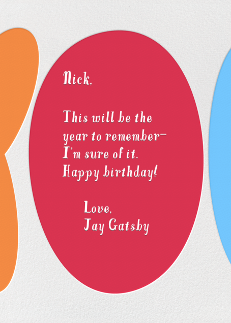 birthday bubble letters send online instantly track opens